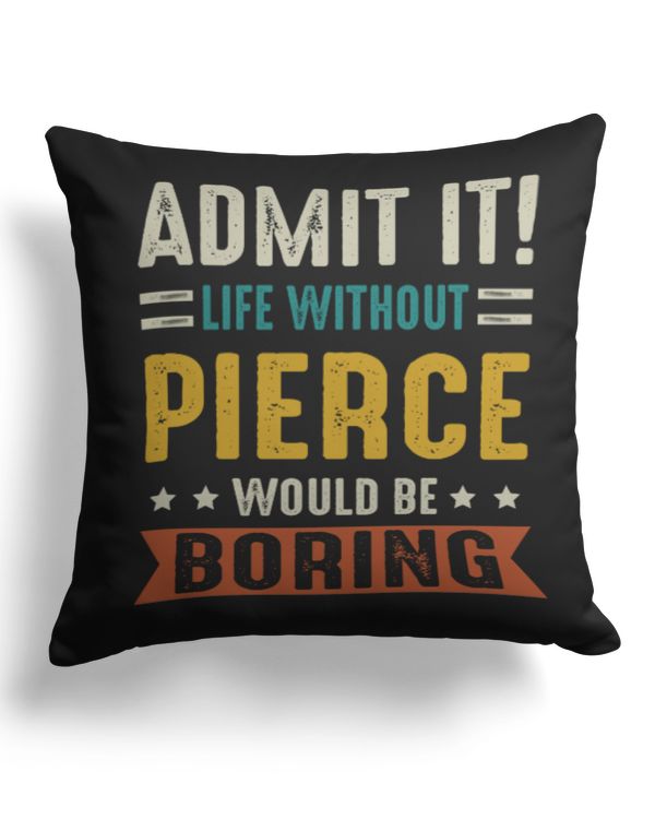 Cotton Drill Pillow (Dual Sided)