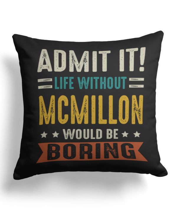 Cotton Drill Pillow (Dual Sided)