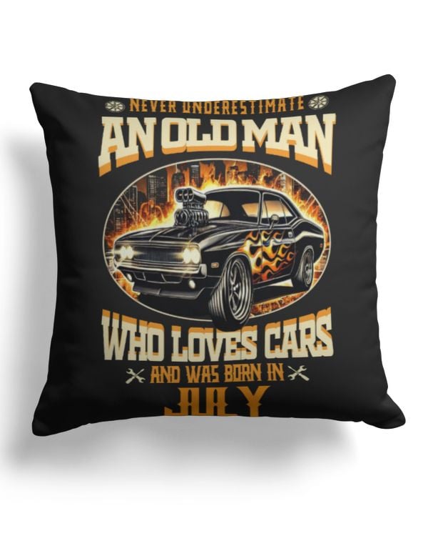 Cotton Drill Pillow (Dual Sided)