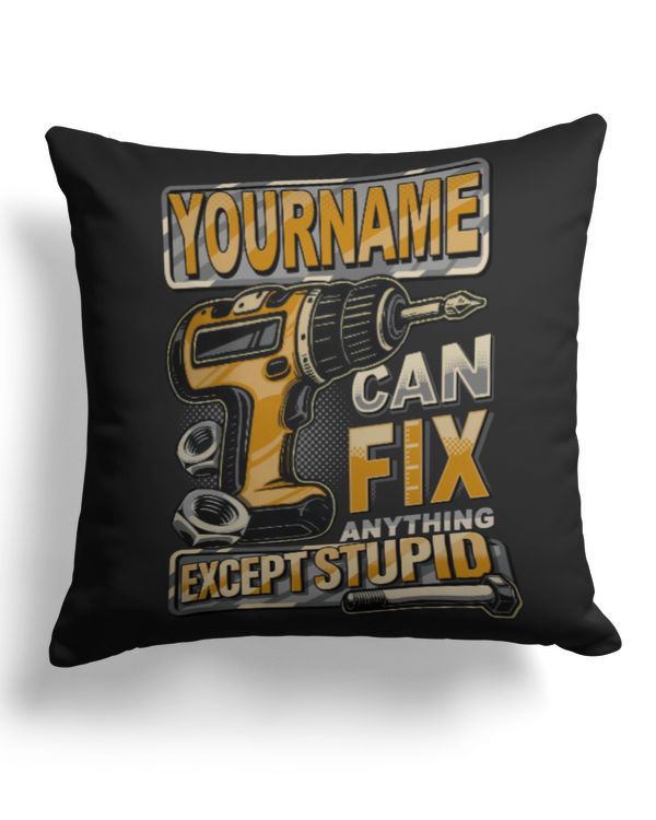 Cotton Drill Pillow (Dual Sided)