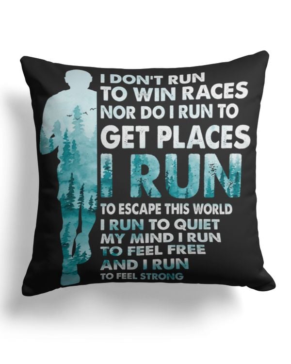 Cotton Drill Pillow (Dual Sided)