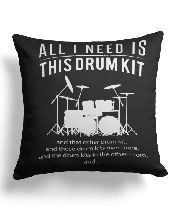Cotton Drill Pillow (Dual Sided)