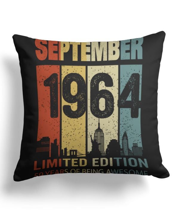 Cotton Drill Pillow (Dual Sided)