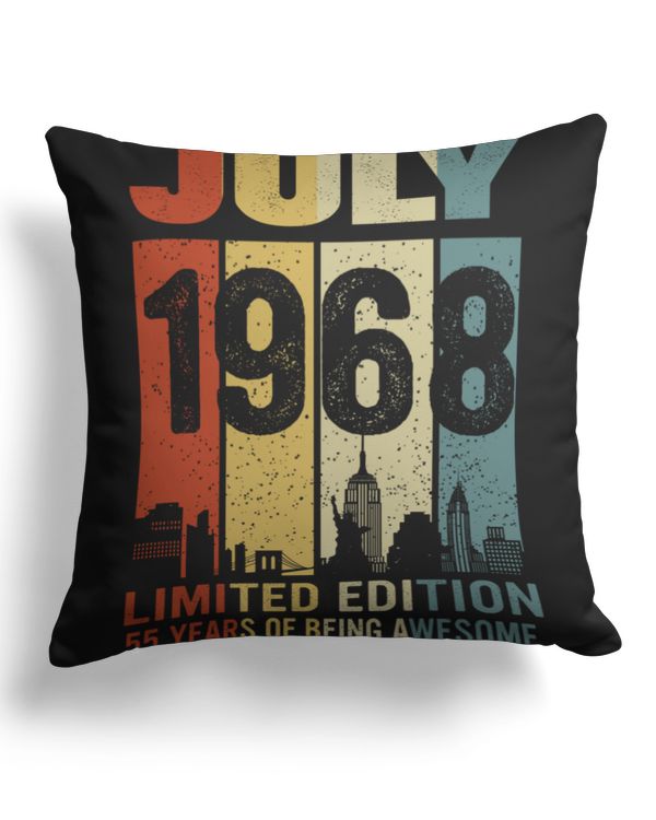 Cotton Drill Pillow (Dual Sided)