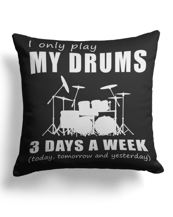 Cotton Drill Pillow (Dual Sided)