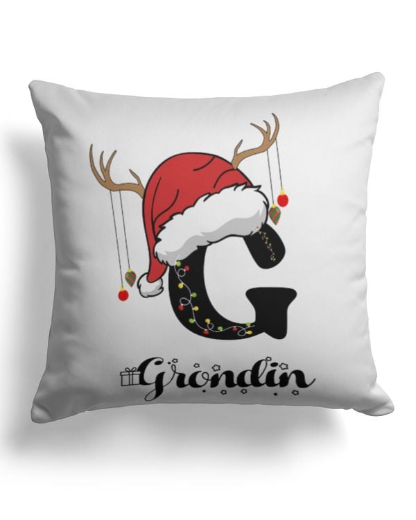 Cotton Drill Pillow (Dual Sided)