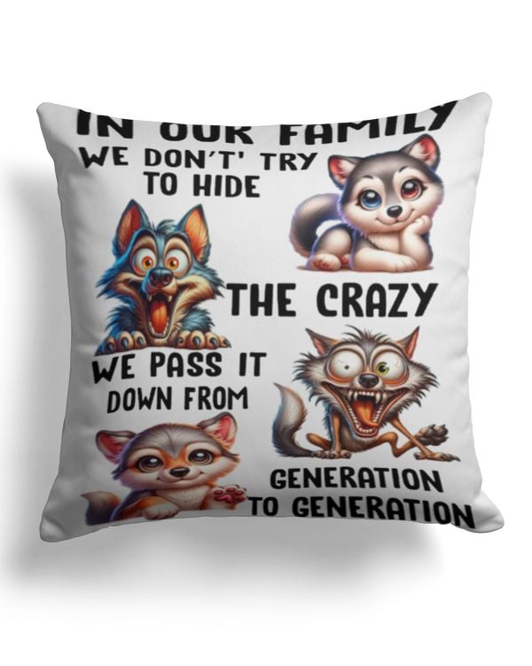 Cotton Drill Pillow (Dual Sided)