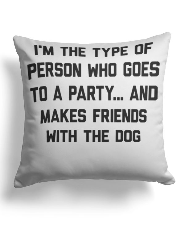 Cotton Drill Pillow (Dual Sided)