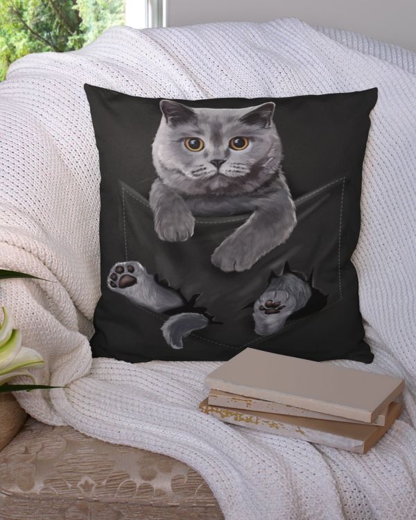 Cotton Drill Pillow (Dual Sided)
