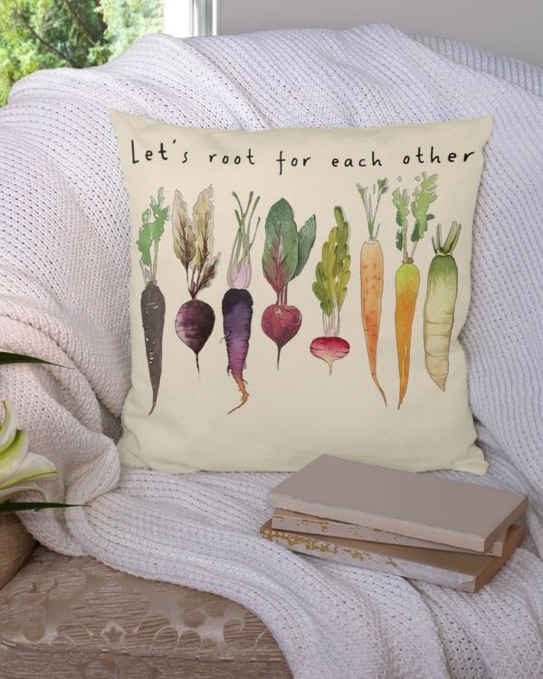 Cotton Drill Pillow (Dual Sided)