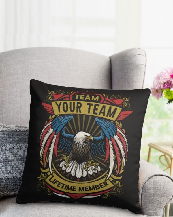 Cotton Drill Pillow (Dual Sided)