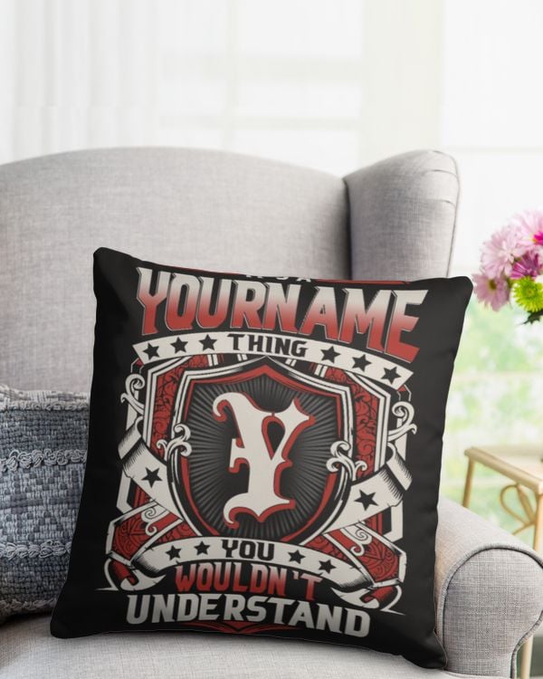 Cotton Drill Pillow (Dual Sided)