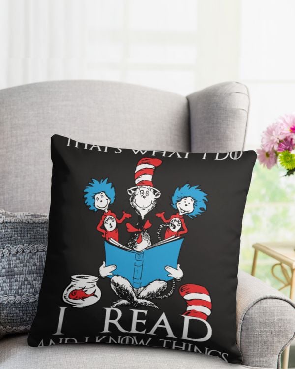 Cotton Drill Pillow (Dual Sided)
