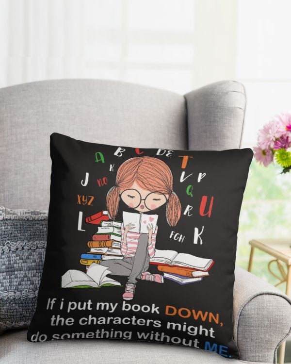 Cotton Drill Pillow (Dual Sided)