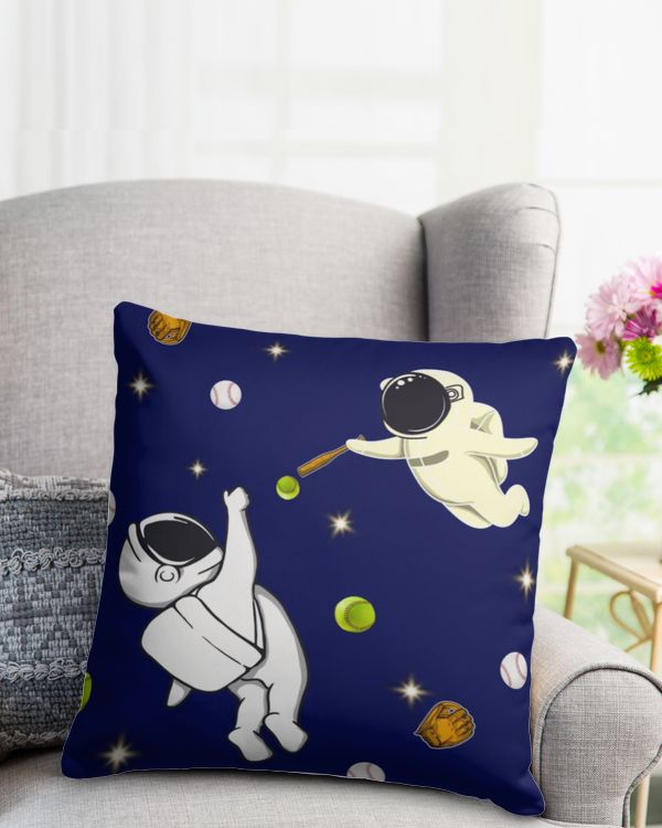 Cotton Drill Pillow (Dual Sided)