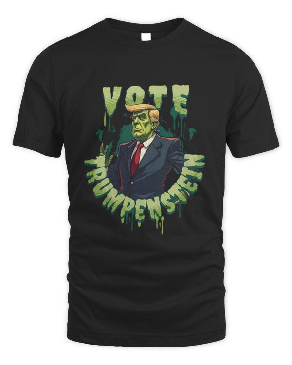 Vote Trumpenstein T Shirt Lustiges Politisches Halloween Shirt Trump Frankenstein Parodie Gruseliger Wahlstimmung Halloween Monster Trump Design Copy
