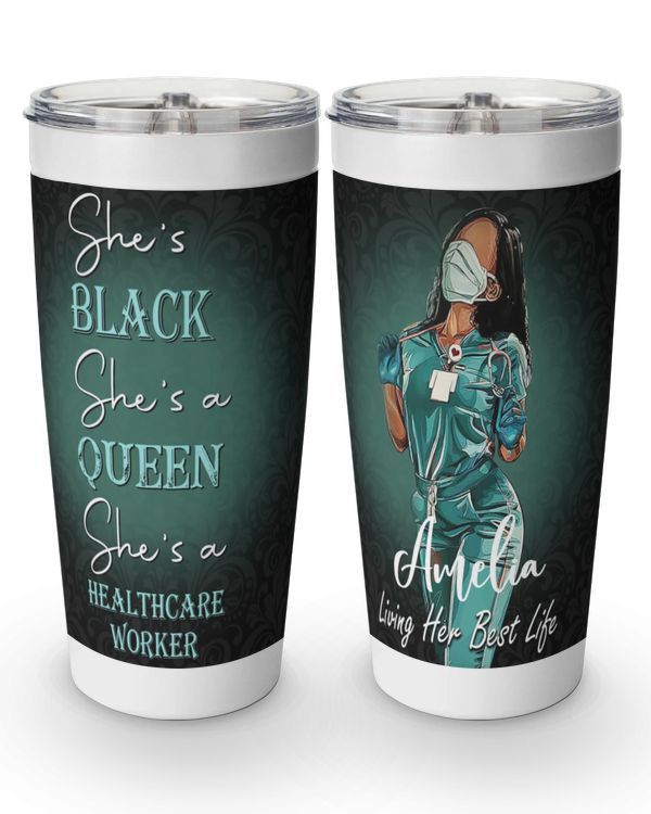 Personalized Custom Nurse Best Life Tumbler