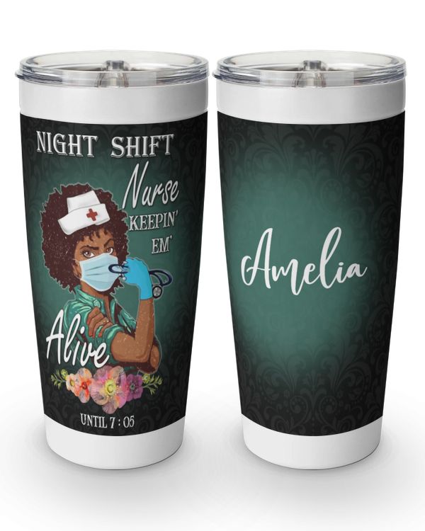 Personalized Custom Nurse Life Tumbler