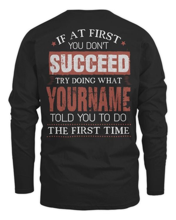 Men's Long Sleeved T-Shirt