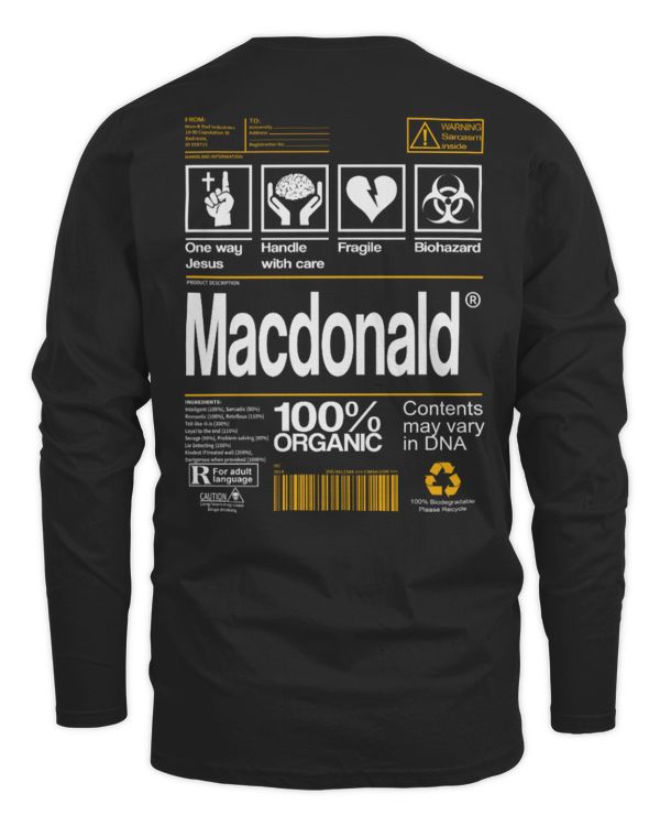 Men's Long Sleeved T-Shirt