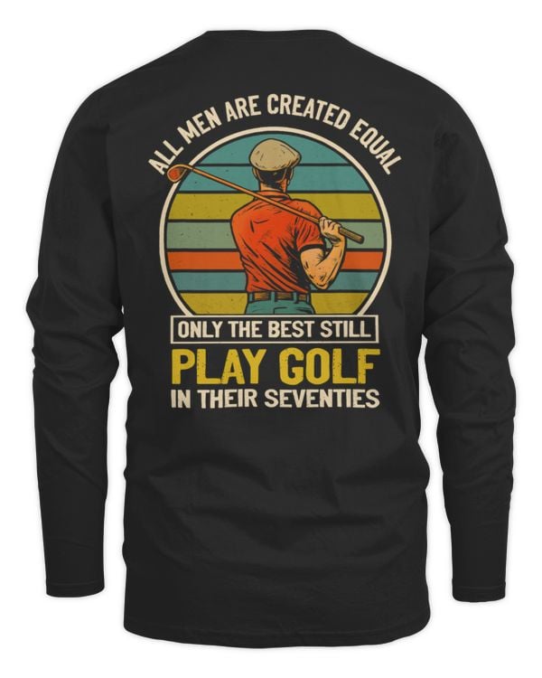 All men are created equal - Only the best still play golf in 70s