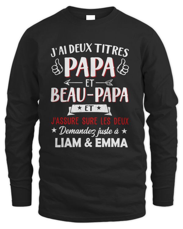 J'AI DEUX TITRES PAPA ET BEAU PAPA