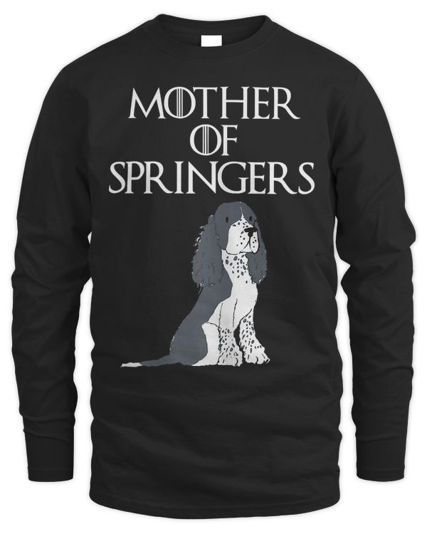 Cute Funny & Unique Springer Spaniel Dog Mom Gift T-Shirt