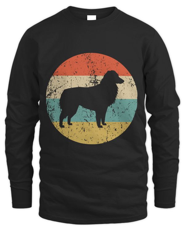 Australian Shepherd Hoodie - Vintage Retro Aussie Dog Hoodie