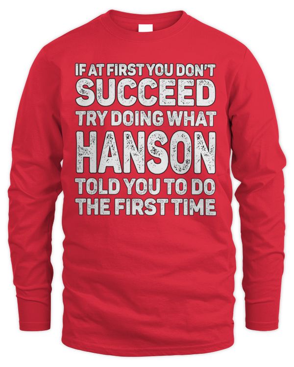 Men's Long Sleeved T-Shirt