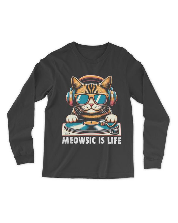 Meowsic Is Life DJ Cat