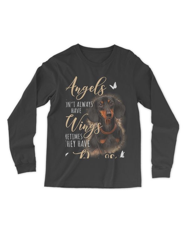 Dachshund Angels Don't Always Have Wings