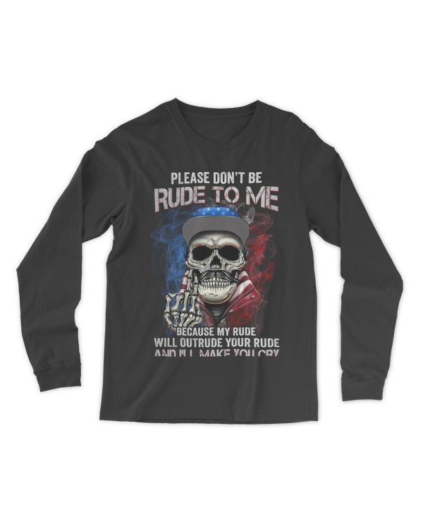 Skull Please Don_t Rude To Me