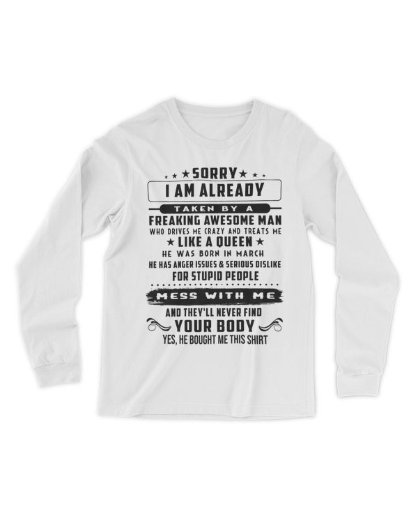 Men's Long Sleeved T-Shirt