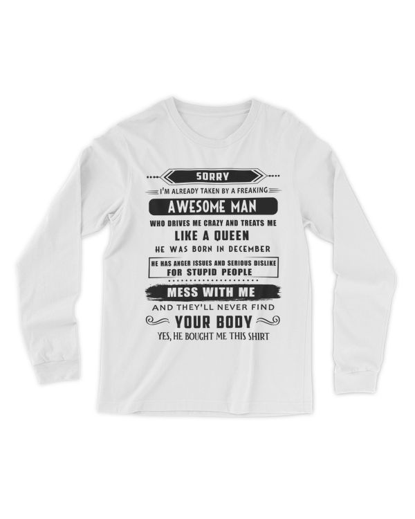 Men's Long Sleeved T-Shirt