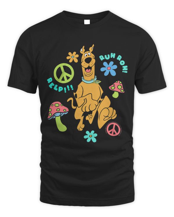 ScoobyDoo Peace Signs Mushrooms Ruh Roh Relp
