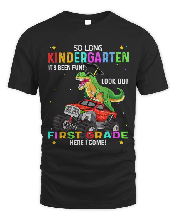 So Long Kindergarten Graduation Graduate dinosaur