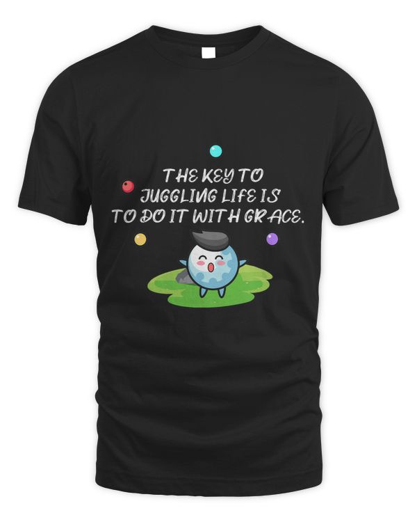 Juggler Circus Performer Tricks with Balls Pins Bowl