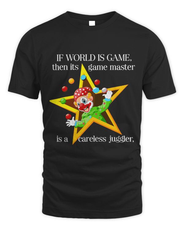 Juggler Circus Performer Tricks with Balls Pins Stars