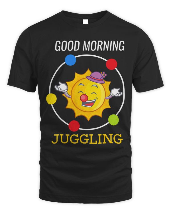 Juggler Circus Performer Tricks with Balls Pins Sunlight