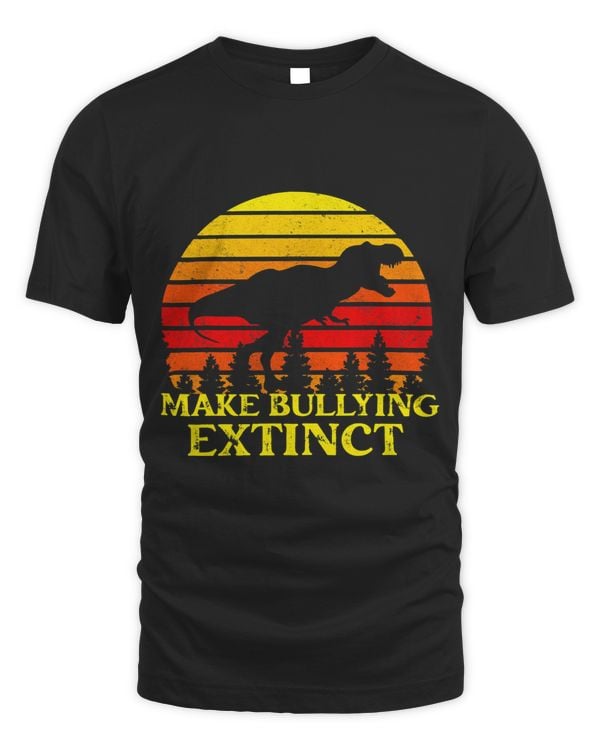 Make Bullying ExtinctWe Wear Orange For UnityDayDinosaur