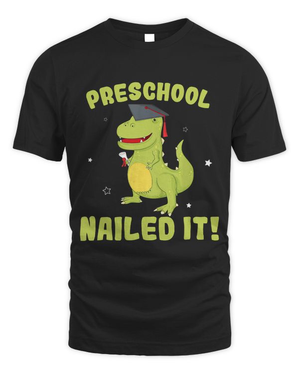 Preschool Nailed It TRex Dinosaur Cute Graduation Boys