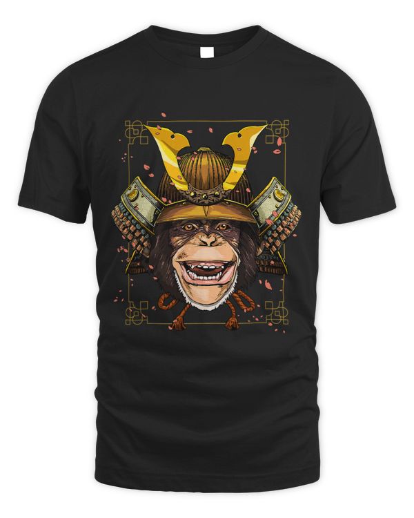 Monkey Lover Japan Samurai Monkey Japanese Warrior Bushido Japanese Style