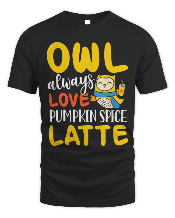 Owl love Pumpkin Spice Latte strigiformes bird gift
