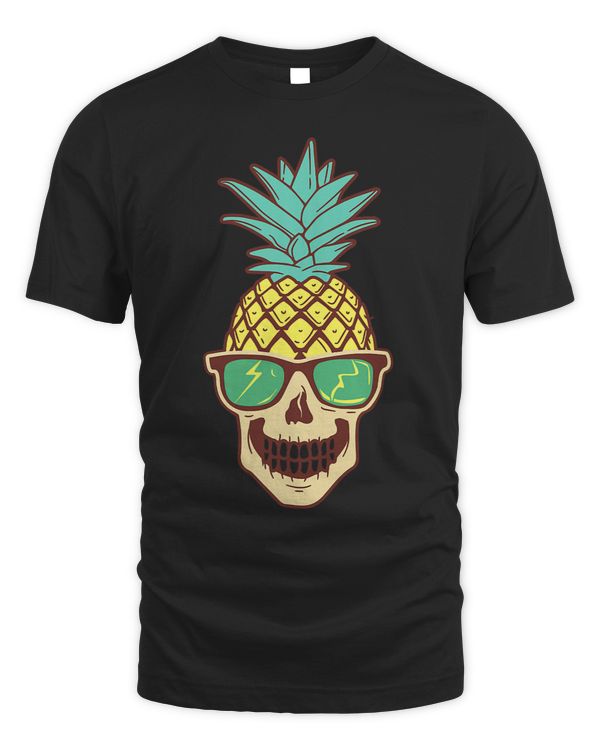 Pineapple Skeleton Skull