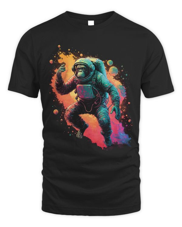 Monkey Lover Space Chimp Monkey Astronaut Cosmonaut Cool Graphic