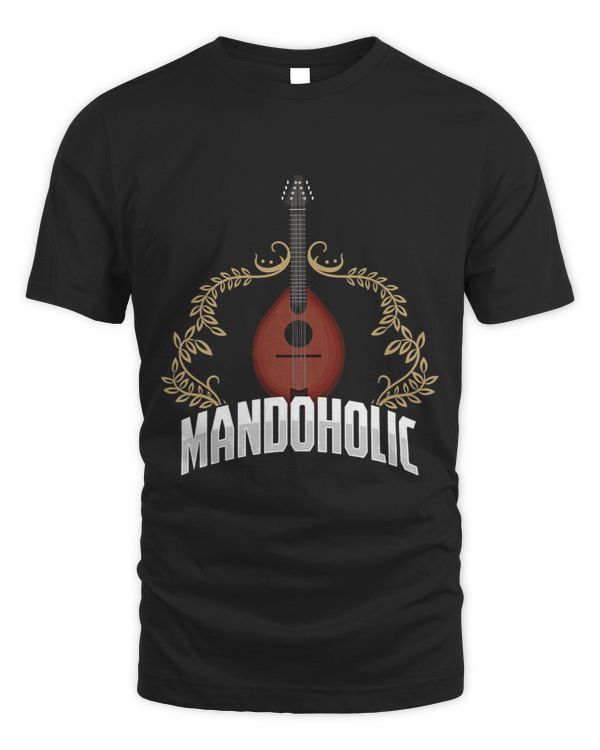 Mandoholic Mandolin Player Country Folk Music Stringband