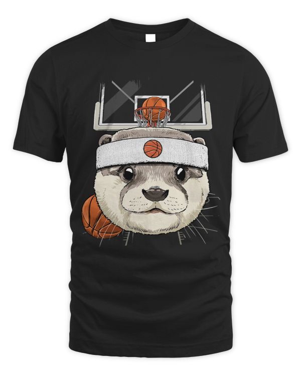 Basketball Lover Otter Basketball Otter Lovers Basketball Player 417 Basketball