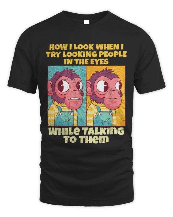 Monkey Lover Antisocial Zookeeper Introvert Funny Meme