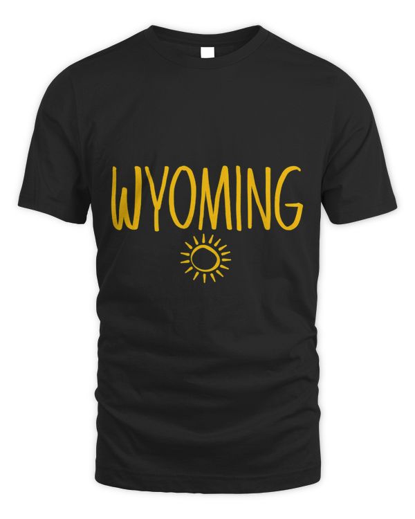 Wyoming Sun Drawing Amber Print