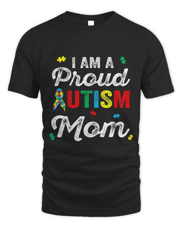 Im a Proud Autism Mom Awareness Puzzle Women Girls